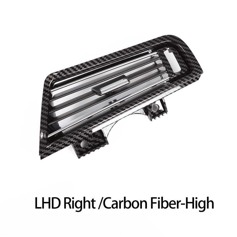 BMW F10 F11 F18 Dashboard Air Vent Grille - 520i-535i 2010-17 Right Carbon Fiber