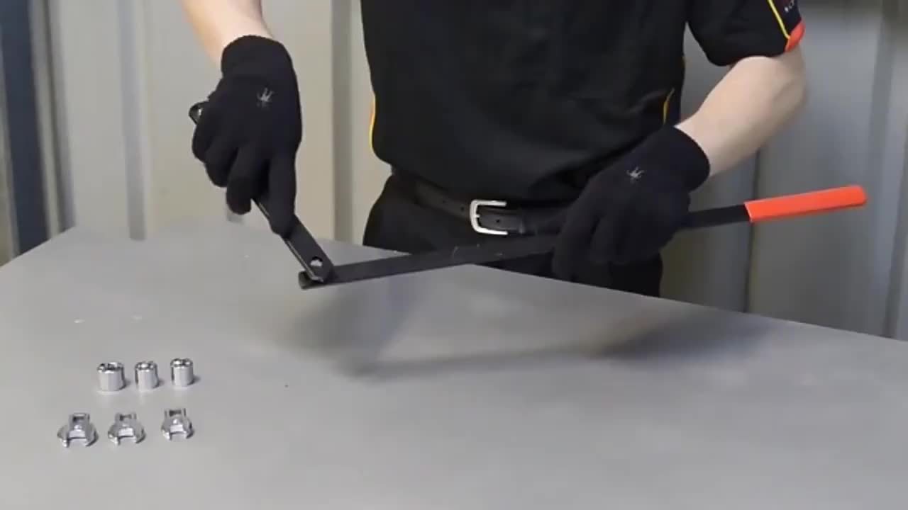 Universal Serpentine Belt Tool Kit - 3/8 & 1/2 Drive Tensioner Wrench Set