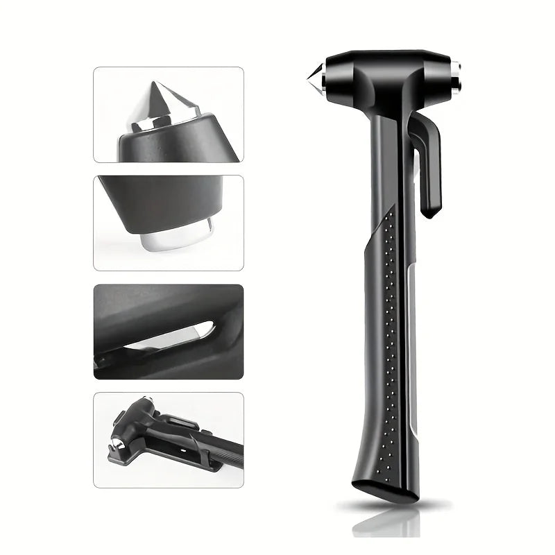 Car Safety Hammer - Portable Multifunctional Vehicle Emergency Tool Survival Kit