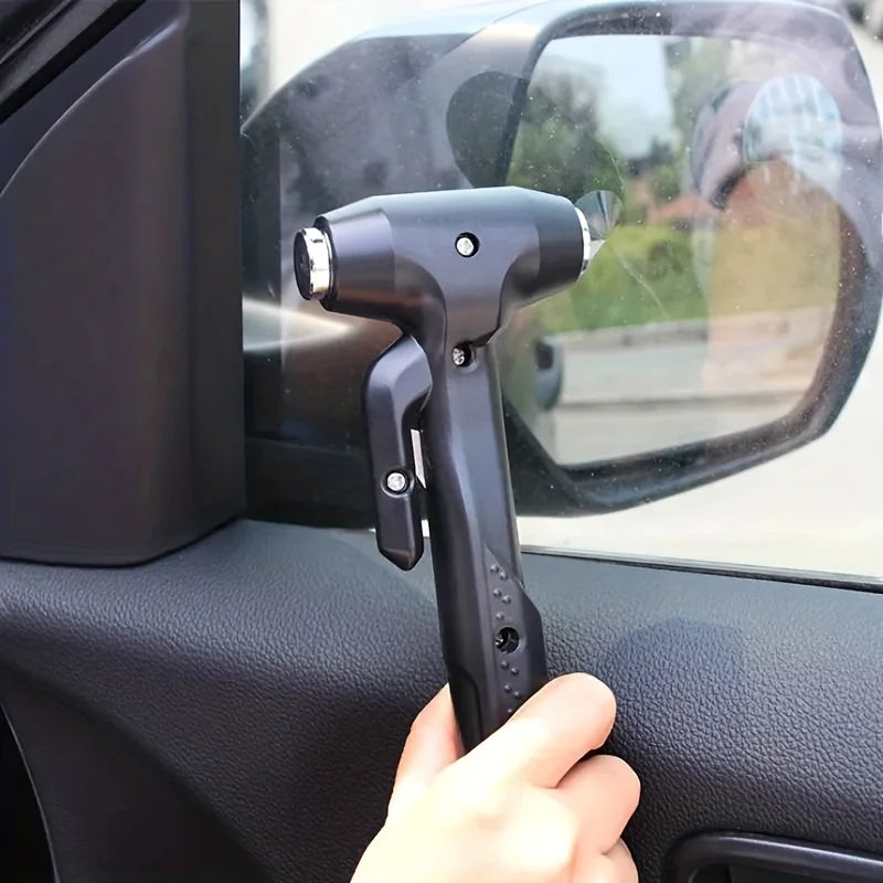 Car Safety Hammer - Portable Multifunctional Vehicle Emergency Tool Survival Kit