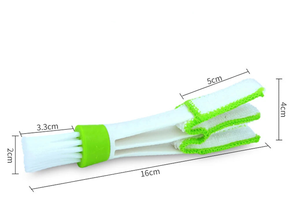 2-in-1 Car Air Conditioner Cleaning Tool - Multi-Purpose Dust Brush