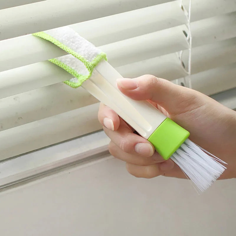 2-in-1 Car Air Conditioner Cleaning Tool - Multi-Purpose Dust Brush