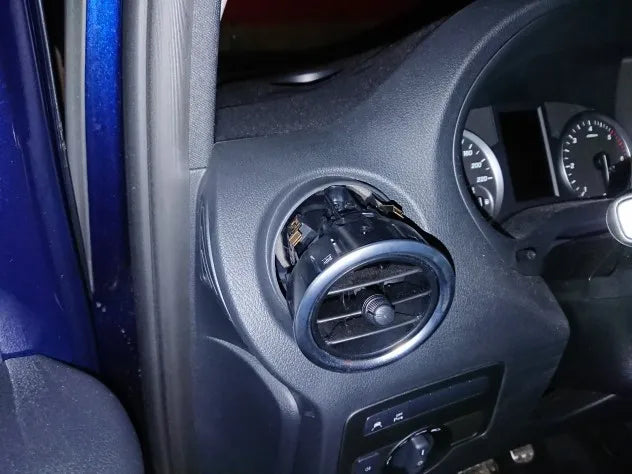 Mercedes Benz W447 Dashboard AC Vent Trim - Premium Interior Air Outlet Cover for V-Class EQV Vito Viano Metris
