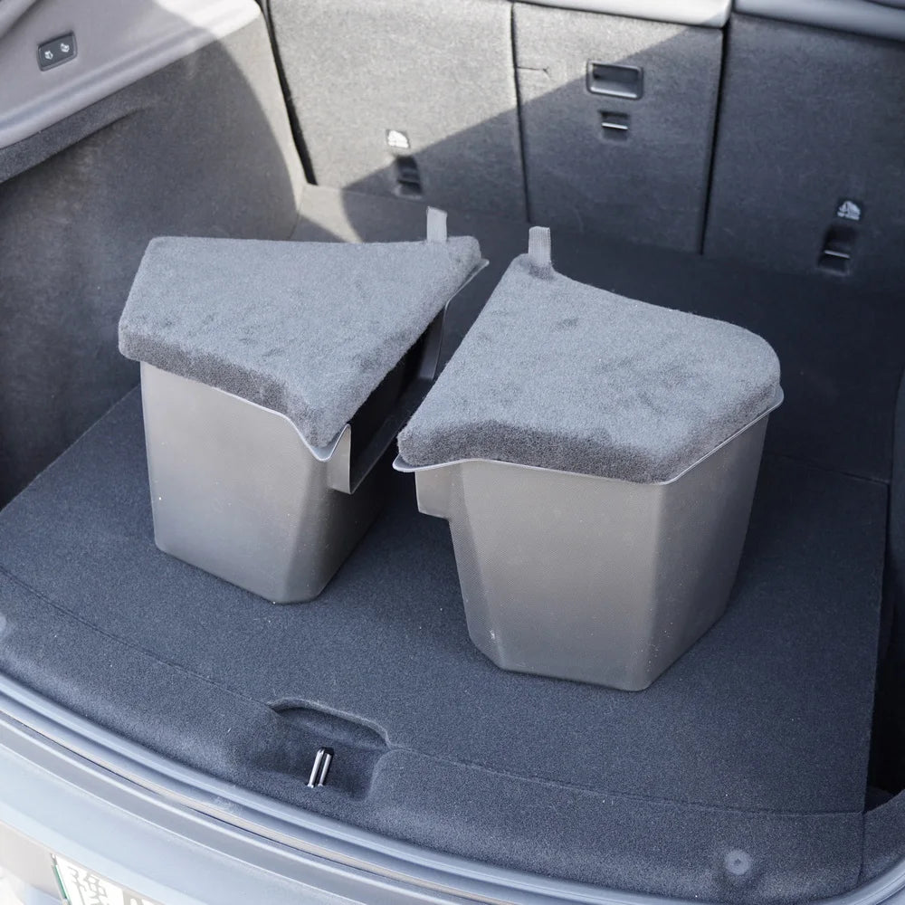 Tesla Model Y Juniper 2025 Trunk Organizer - Premium TPE Storage Solution