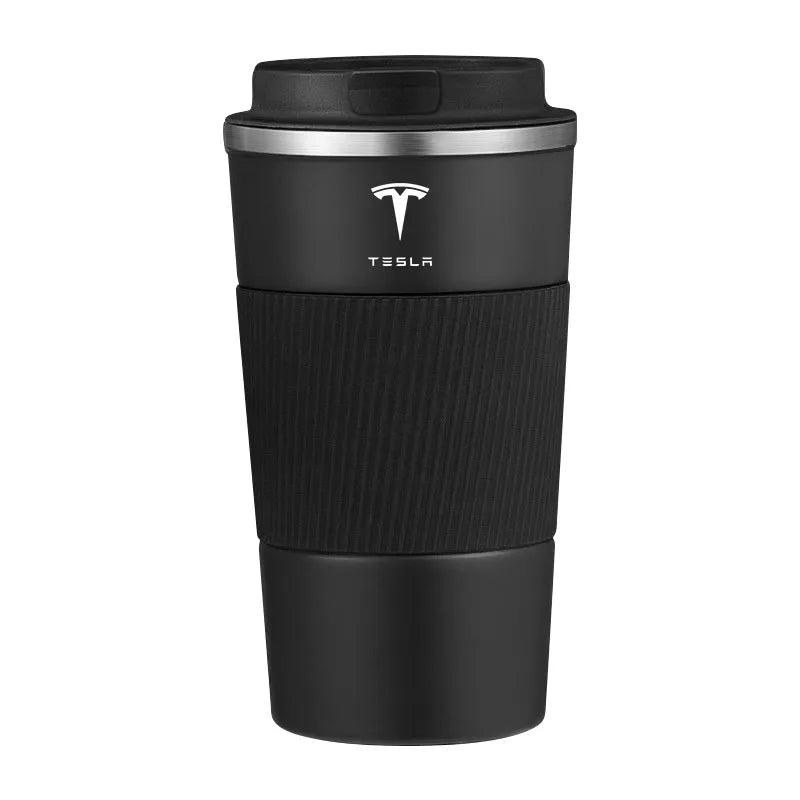 Tesla Stainless Steel Thermal Mug - Coffee Cup for Model 3/S/X/Y Cybertruck