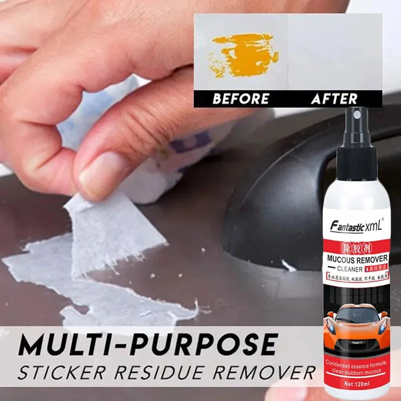 Professional Adhesive Remover Spray - Remove Stickers & Glue Residue
