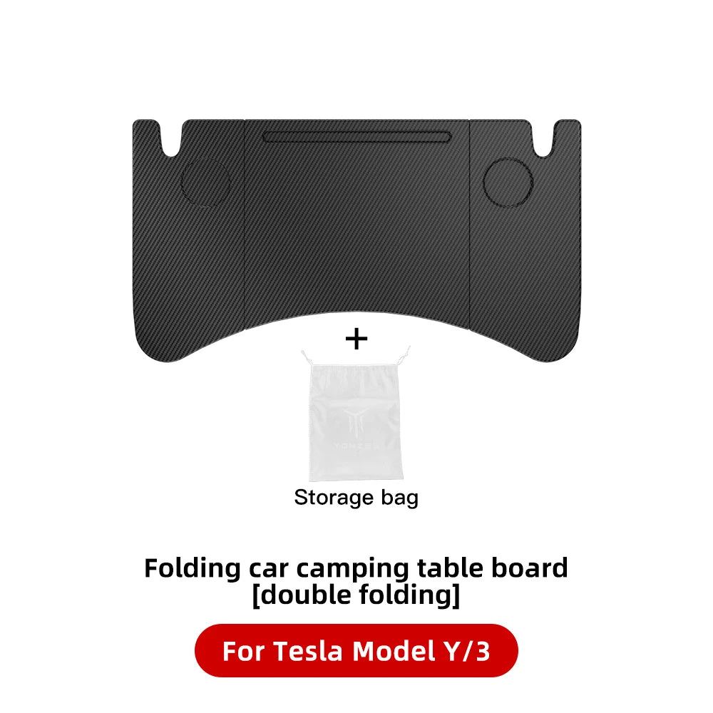 Tesla Steering Wheel Laptop Tray - Portable Office Desk for Model S/3/X/Y Highland Juniper