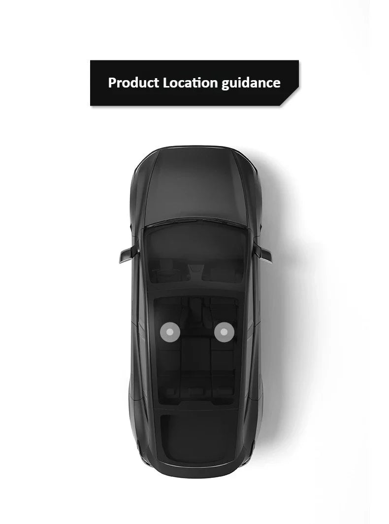 Tesla Model Y Juniper 2025+ Rear Air Conditioning Outlet Mesh Net - Under Seat AC Protection Cover