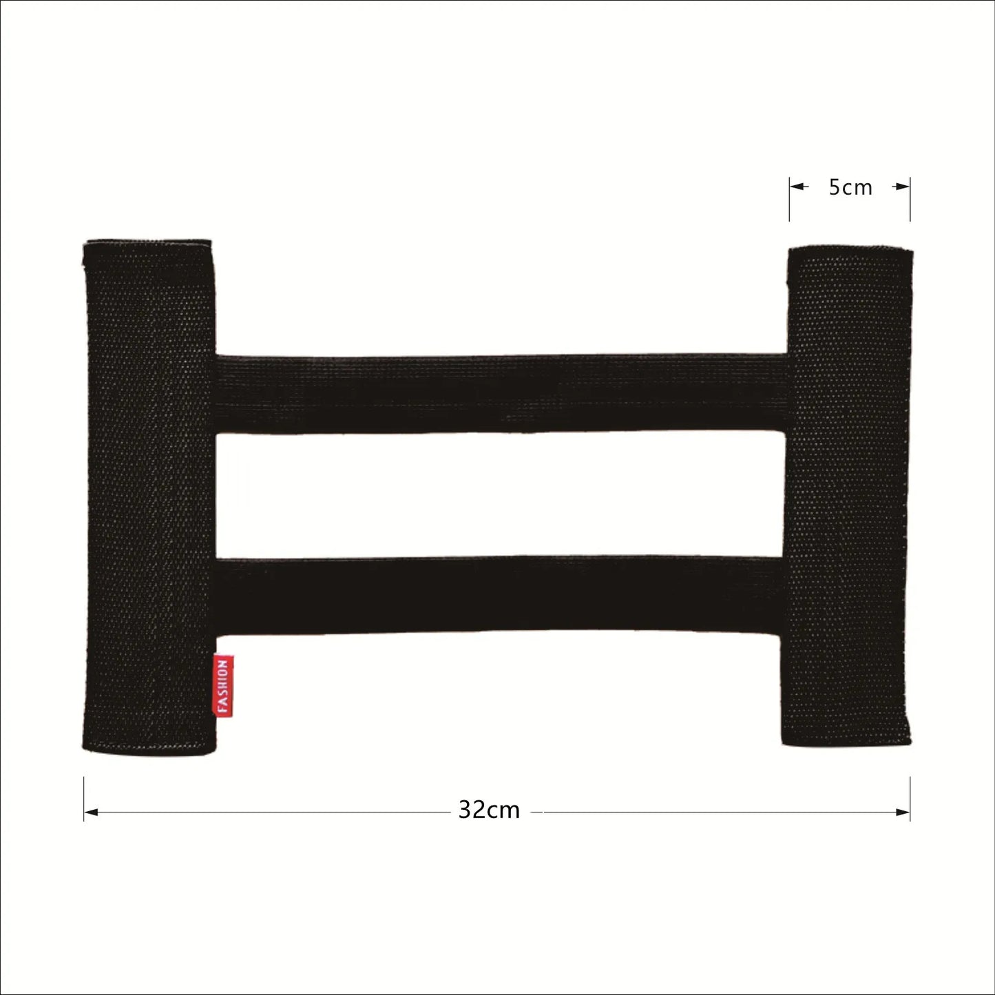 Universal Car Storage Net - Elastic Mesh Organizer for Back Seat & Trunk with Magic Sticker Installation C-01