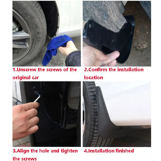 BYD SEAL U Mudguards - Premium Splash Guards 2023-2025