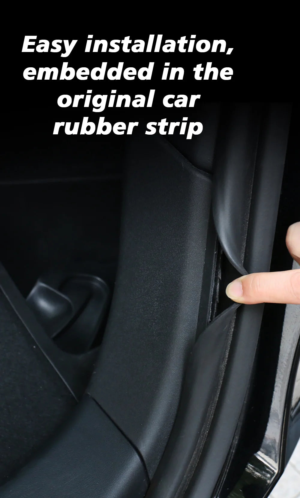 Tesla Model Y Juniper 2025+ Trunk Threshold Strip - TPE Anti-Scratch Protection Lid Cover
