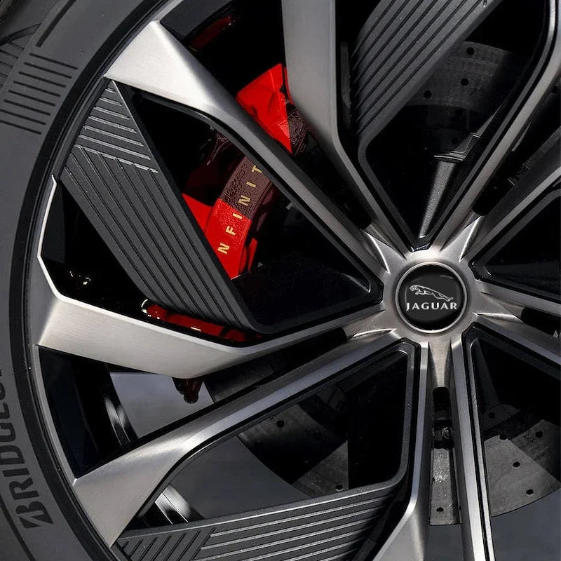 Jaguar Wheel Center Caps 60mm - Hub Cap Covers for All Jaguar Models