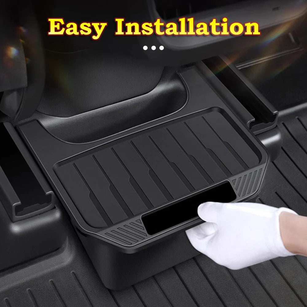 Tesla Model Y Rear Seat Storage Box - Juniper 2025 Organizer Console