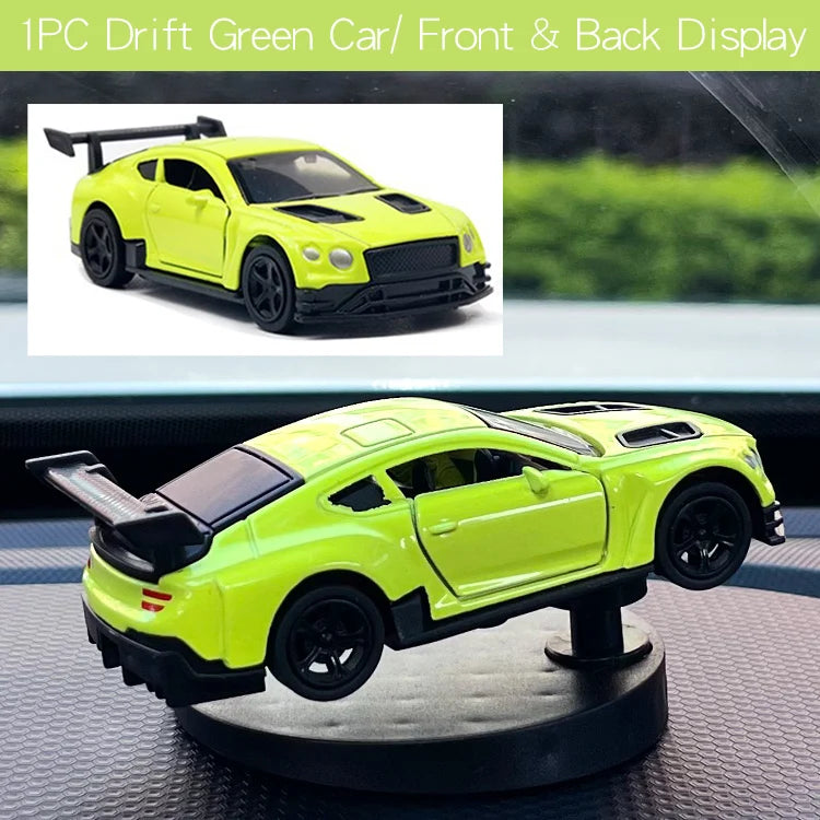 Drift Car Dashboard Toy Model - Swing Turning Sports Race Ornament