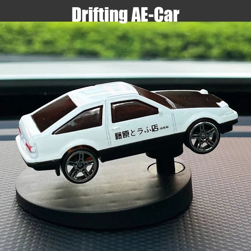 Drift Car Dashboard Toy Model - Swing Turning Sports Race Ornament AE Drift