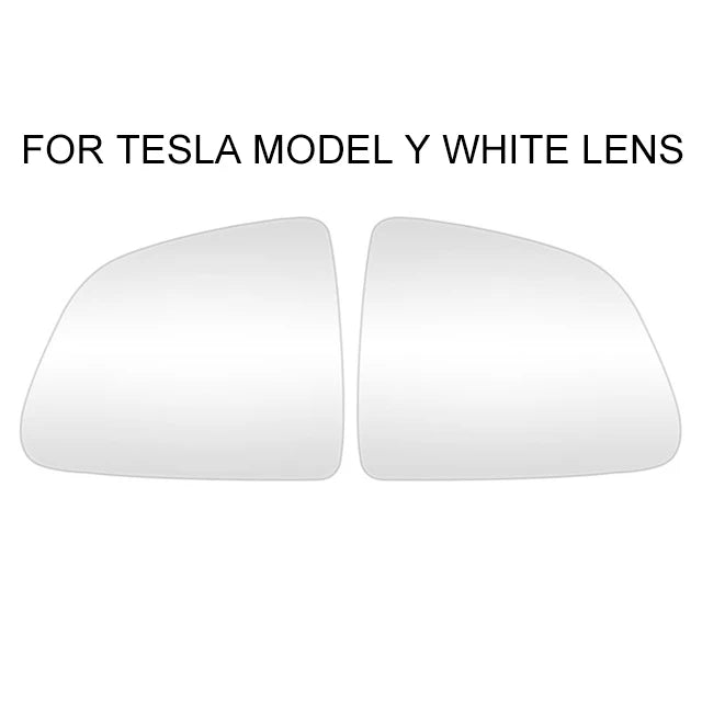 Tesla Wide Angle Heated Rearview Mirror 800R - Model 3/Y/X/S tesla model y White