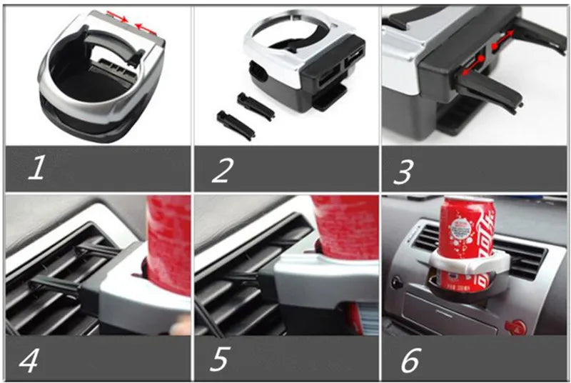 Car Drink Cup Holder - For Seat Ibiza Leon Toledo Alhambra Models