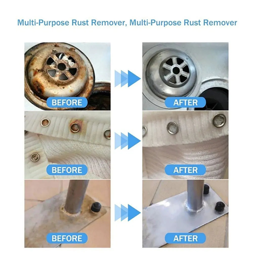Professional Iron Particle Remover Spray - Advanced Rust & Brake Dust Cleaner for Car Paint & Wheels