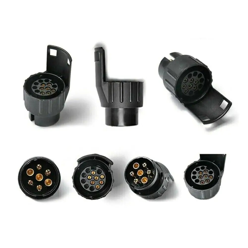 7 Pin to 13 Pin Trailer Adapter Waterproof Towbar Connector