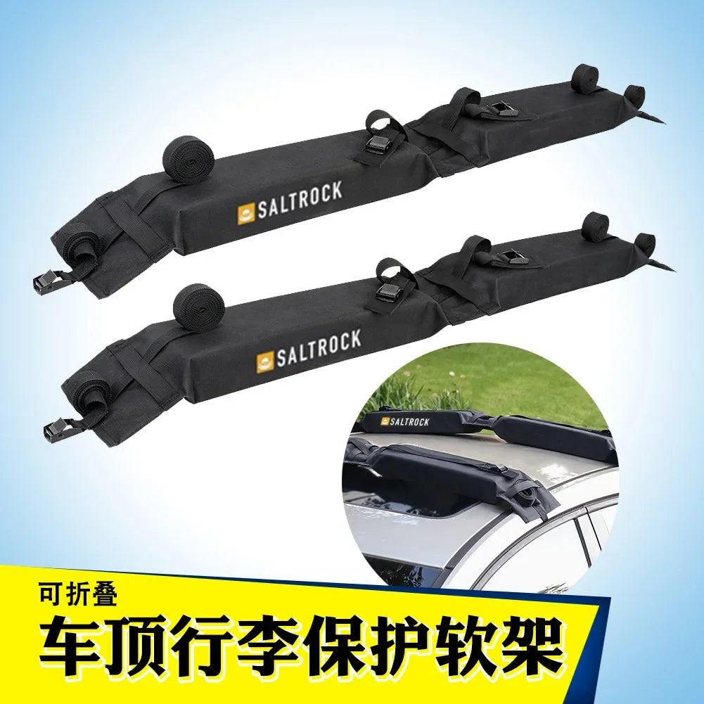Foldable Roof Luggage Rack - Universal Soft Rack for Outdoor Camping