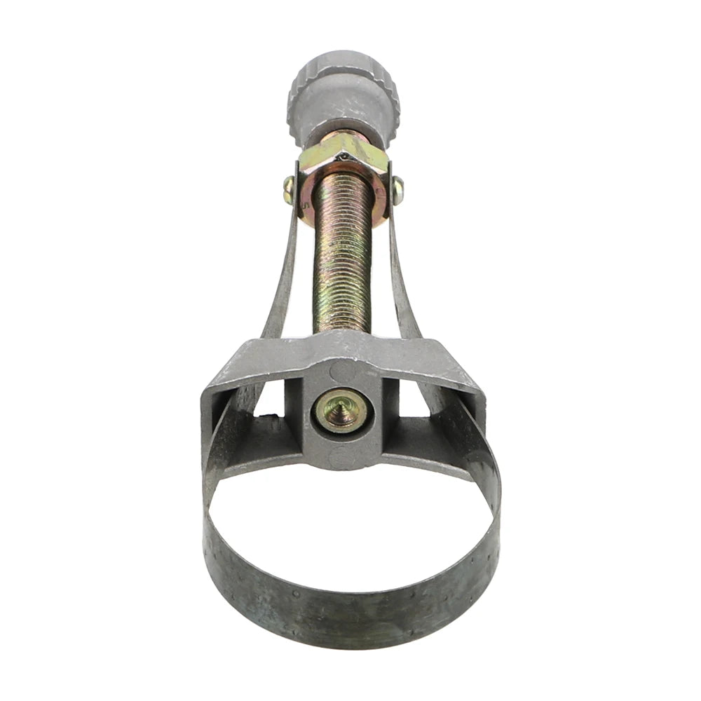 Car Oil Filter Removal Tool - Adjustable 60-120mm Steel Strap Wrench