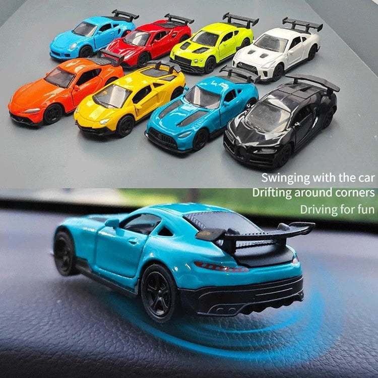 Drift Car Dashboard Toy Model - Swing Turning Sports Race Ornament