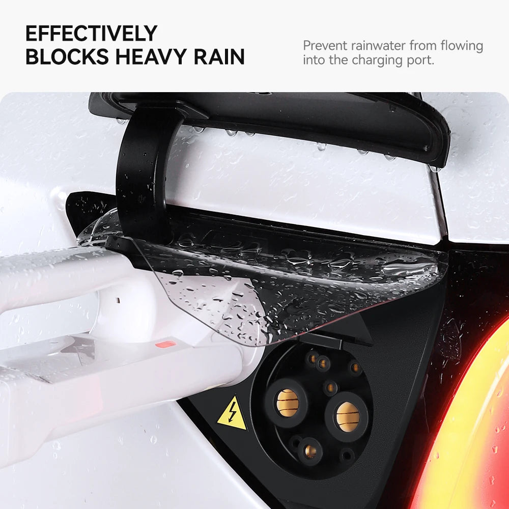 Tesla Model 3/Y Highland Juniper Charger Port Cover - Rainproof Dustproof Protection