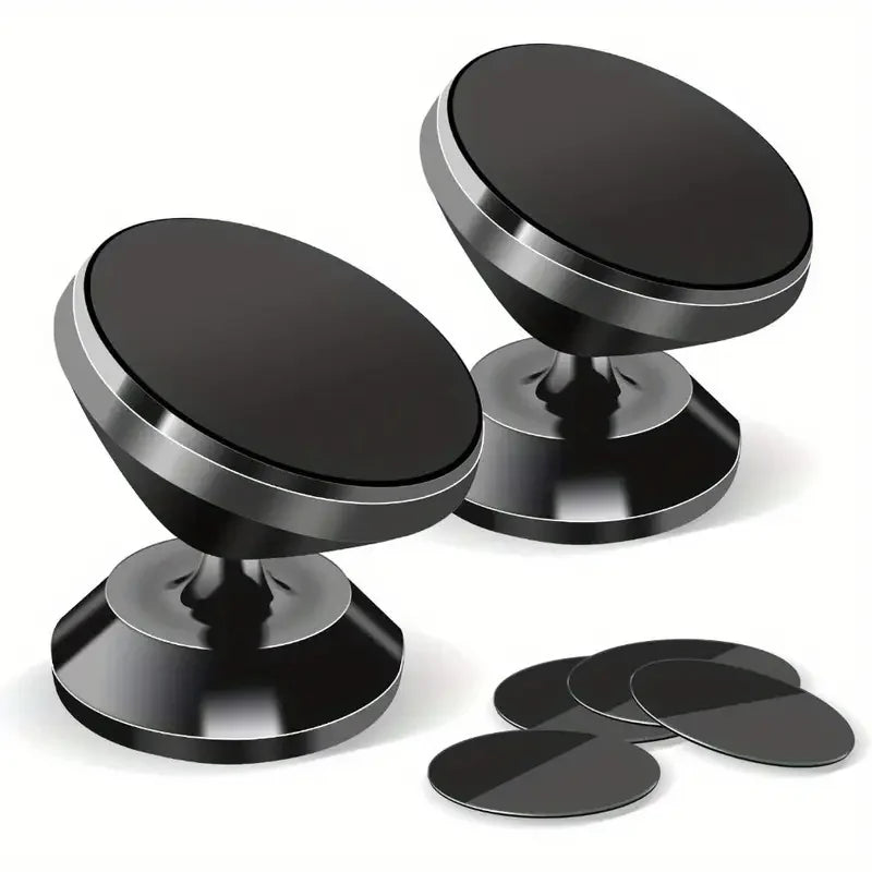 Magnetic Car Phone Holder - Universal Mount for iPhone Samsung GPS Support