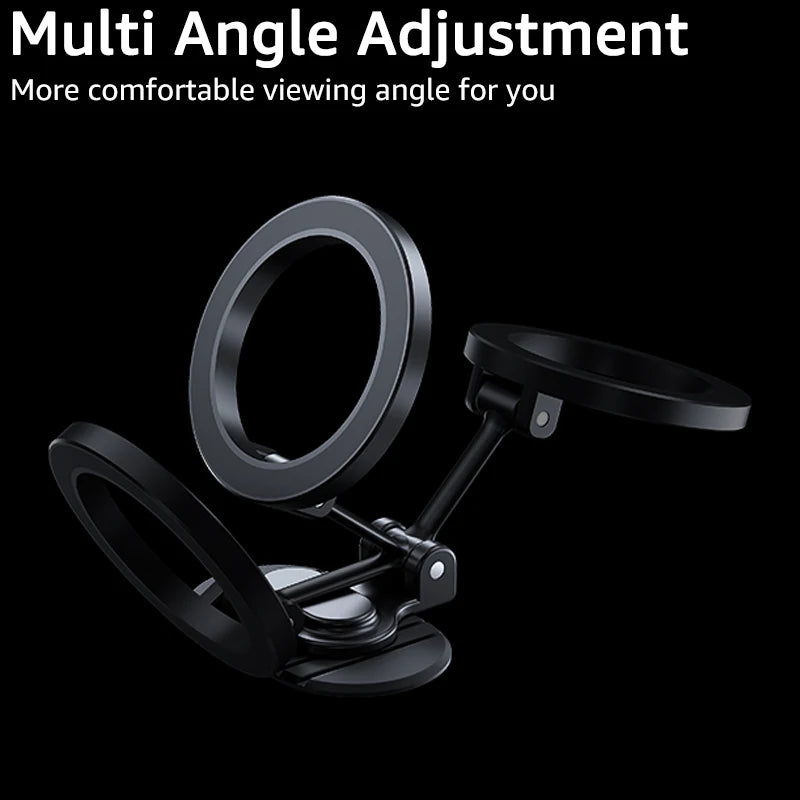 Magnetic Car Phone Holder - MagSafe Compatible Dashboard Mount for iPhone 15/14/13