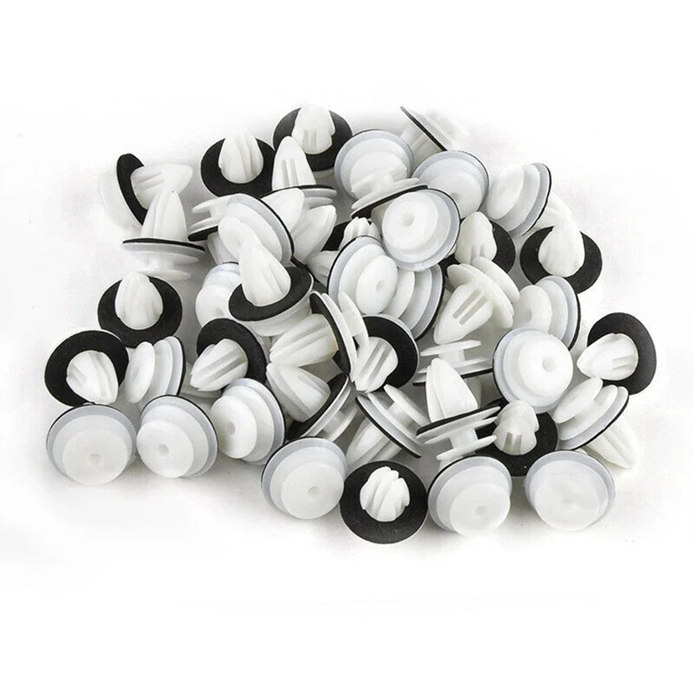 BMW Door Panel Clips 50PCS - Fastener Rivets with Seal Ring for E34 E36 E38 E39 E46