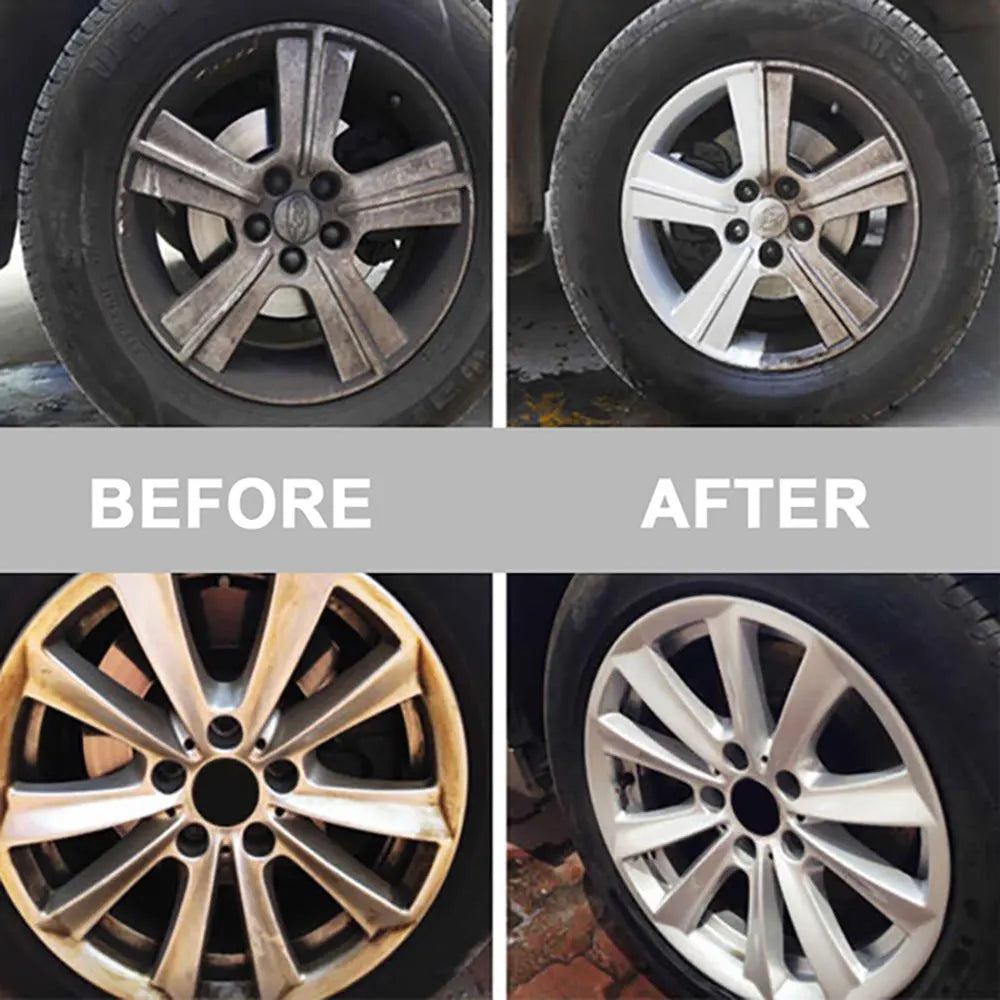 Professional Iron Particle Remover Spray - Advanced Rust & Brake Dust Cleaner for Car Paint & Wheels