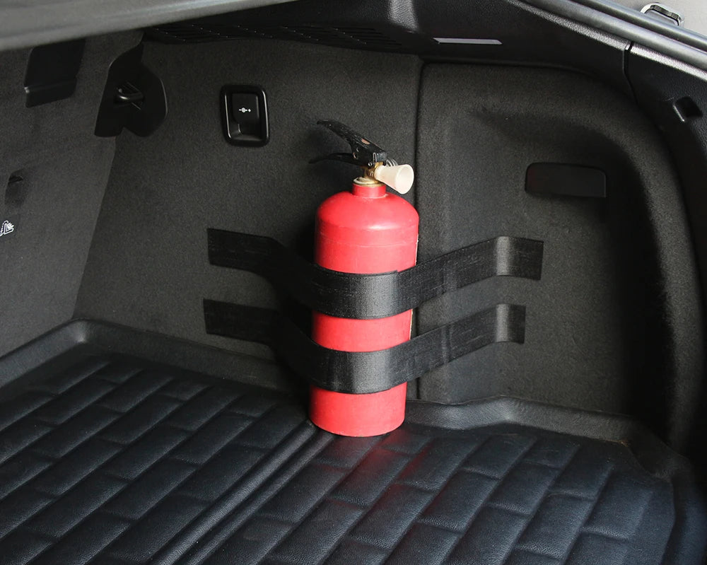 Mercedes-Benz Fire Extinguisher Strap Set - 4 Pieces Car Safety Kit