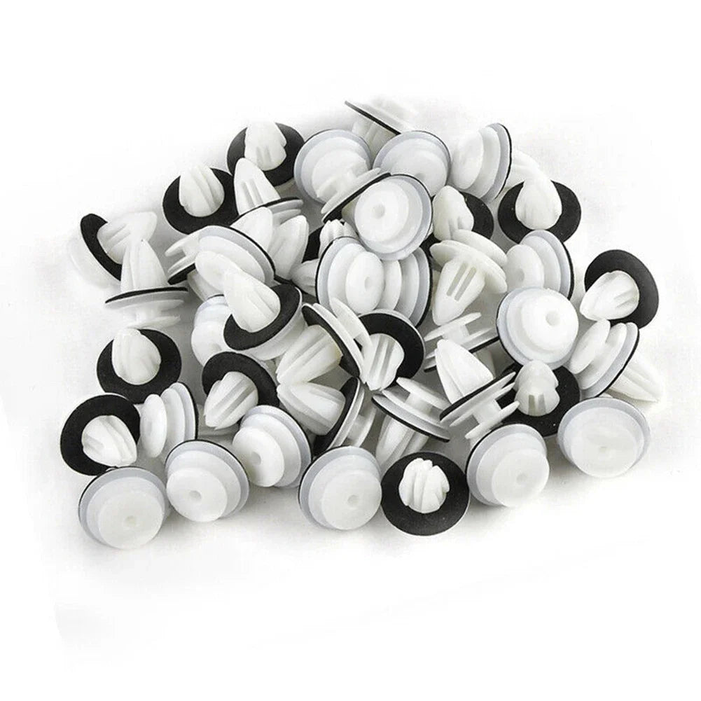 BMW Door Panel Clips 50PCS - Fastener Rivets with Seal Ring for E34 E36 E38 E39 E46