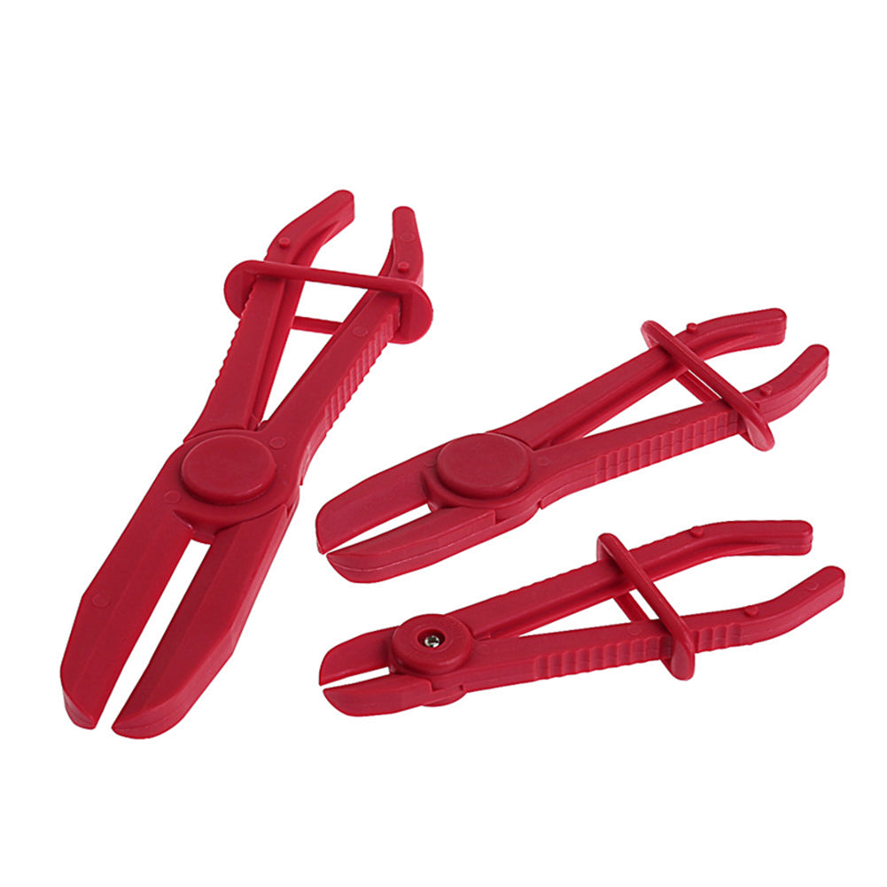 3-Piece Hose Clamp Pliers Set - Brake Fuel Water Line Removal Tool