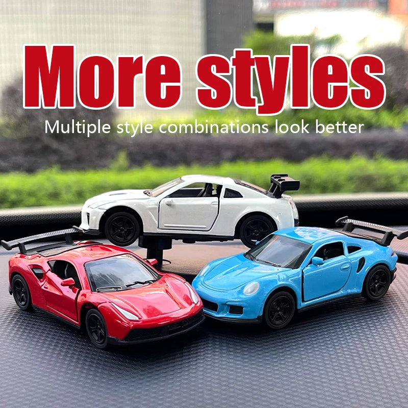 Drift Car Dashboard Toy Model - Swing Turning Sports Race Ornament