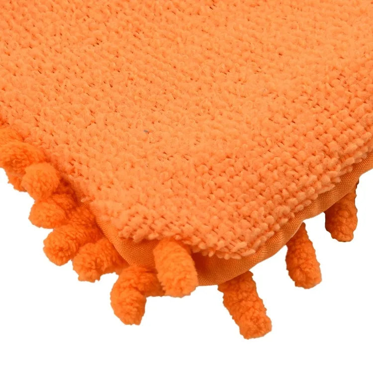 Premium Chenille Car Wash Gloves - Ultra-Soft Coral Fleece Microfiber Mitt for Scratch-Free Auto Detailing