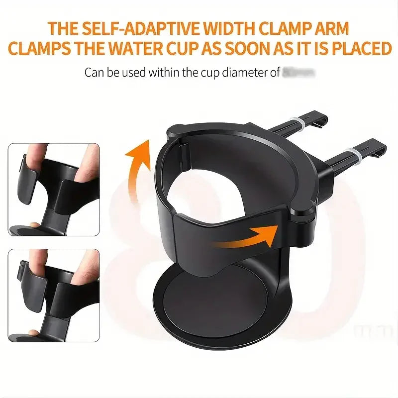 Universal Car Air Vent Cup Holder - Drink Bottle Holder Stand for Auto Truck Water