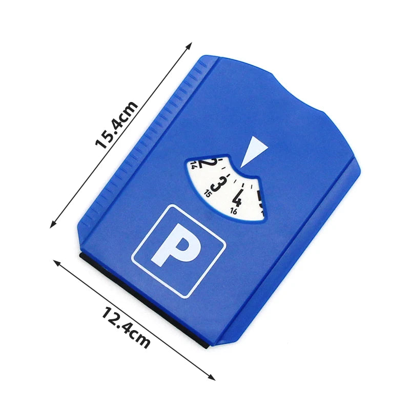 Car Parking Timer Ice Scraper - Windshield Snow Shovel with Time Display