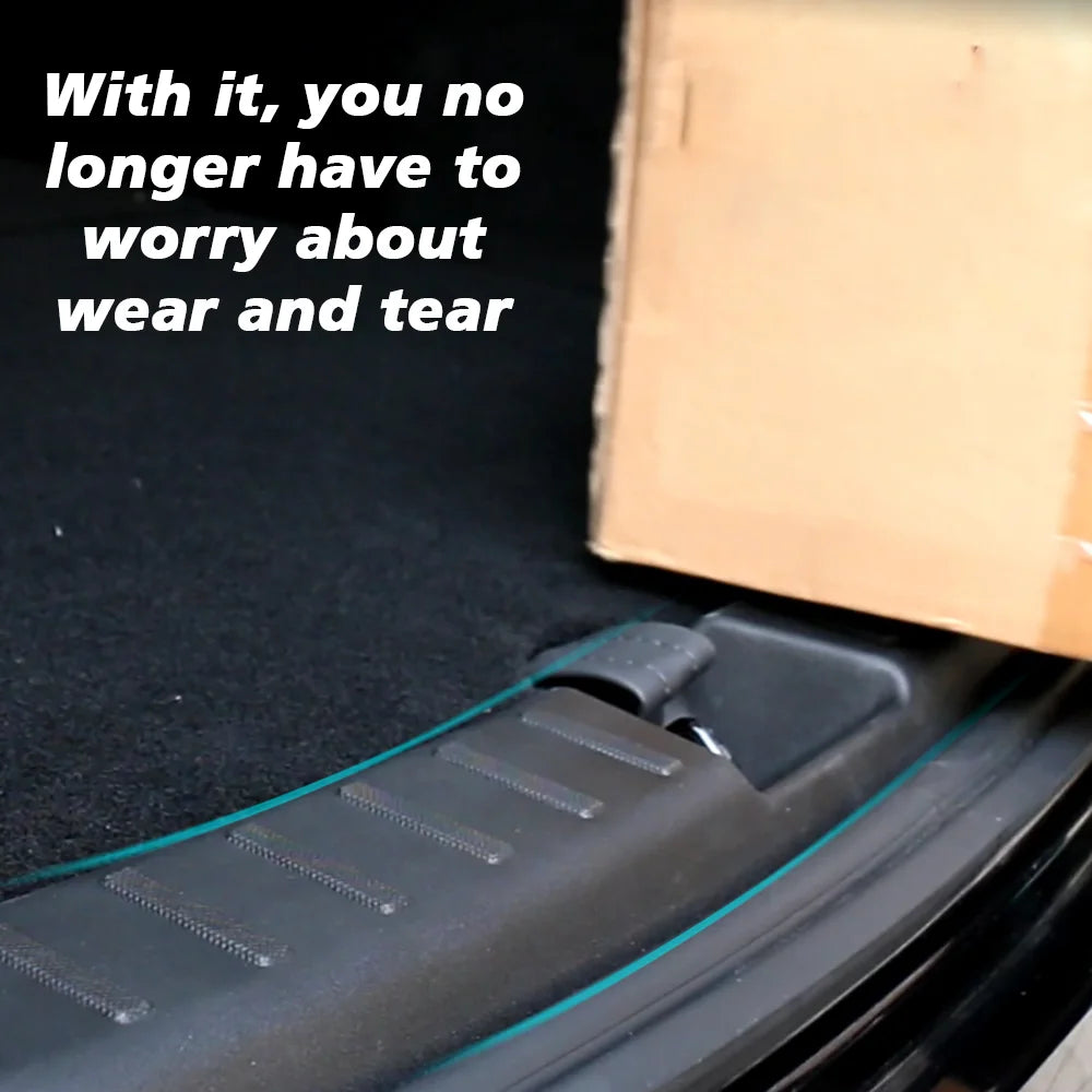 Tesla Model Y Juniper 2025+ Trunk Threshold Strip - TPE Anti-Scratch Protection Lid Cover