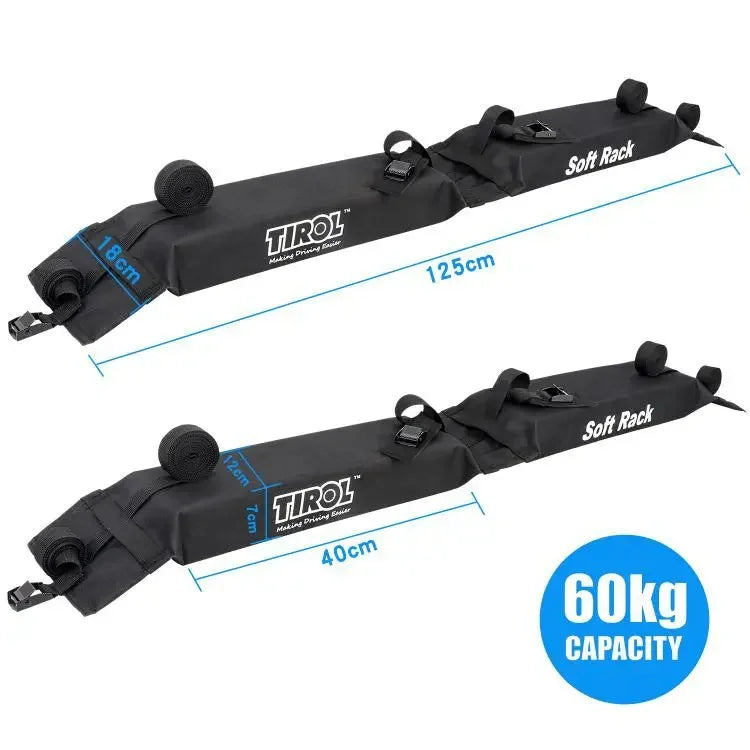 Foldable Roof Luggage Rack - Universal Soft Rack for Outdoor Camping