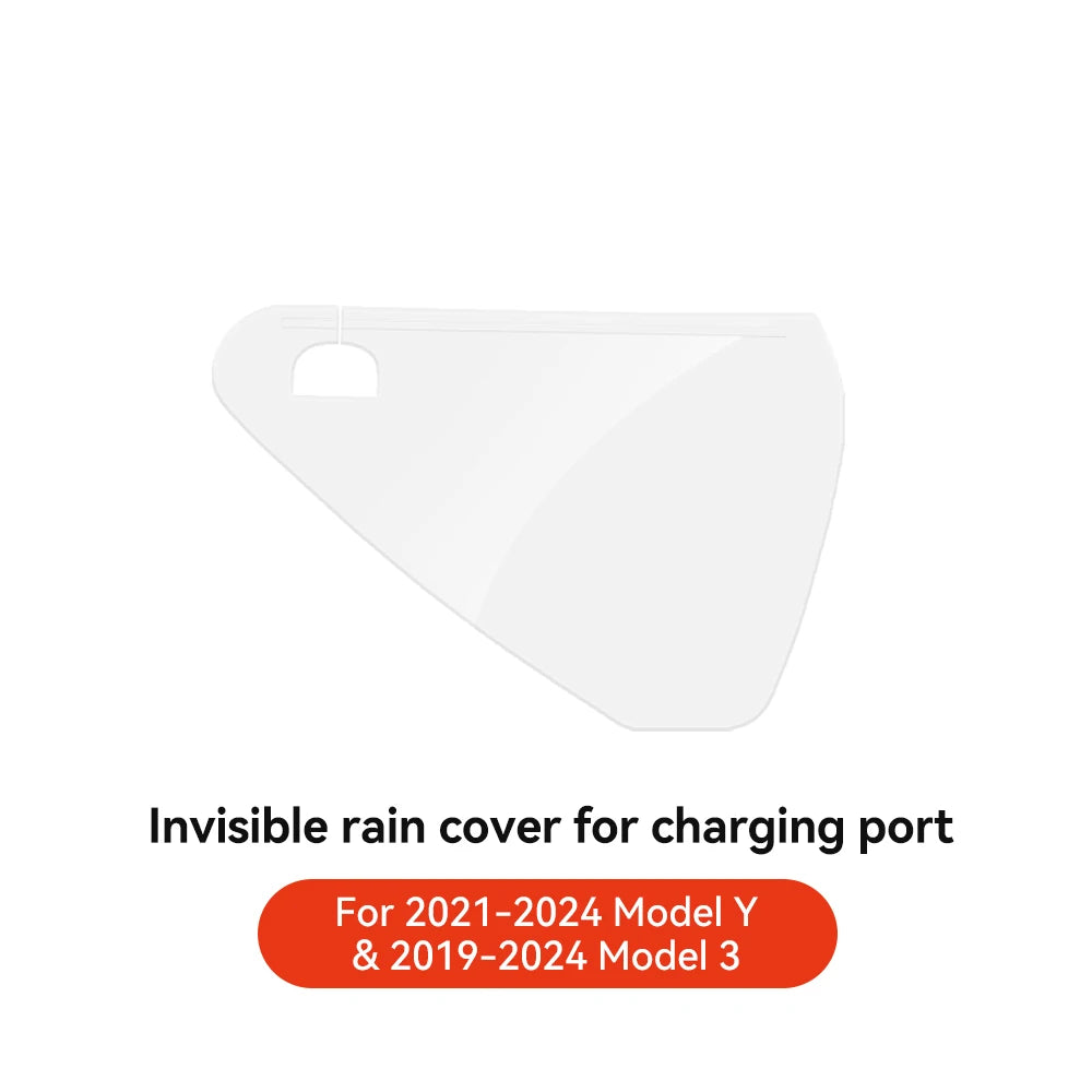 Tesla Model 3/Y Highland Juniper Charger Port Cover - Rainproof Dustproof Protection