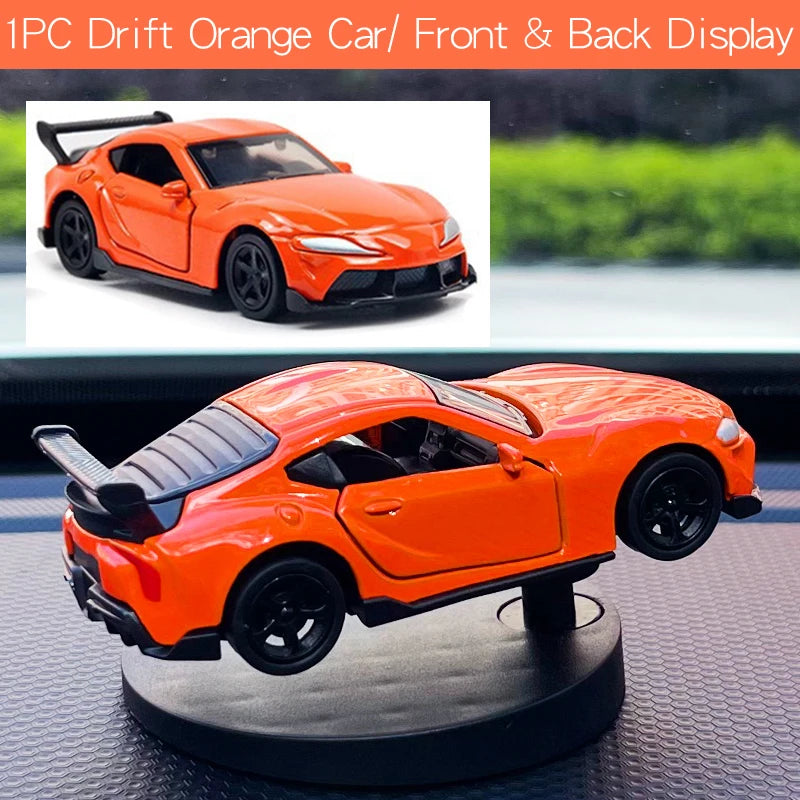 Drift Car Dashboard Toy Model - Swing Turning Sports Race Ornament
