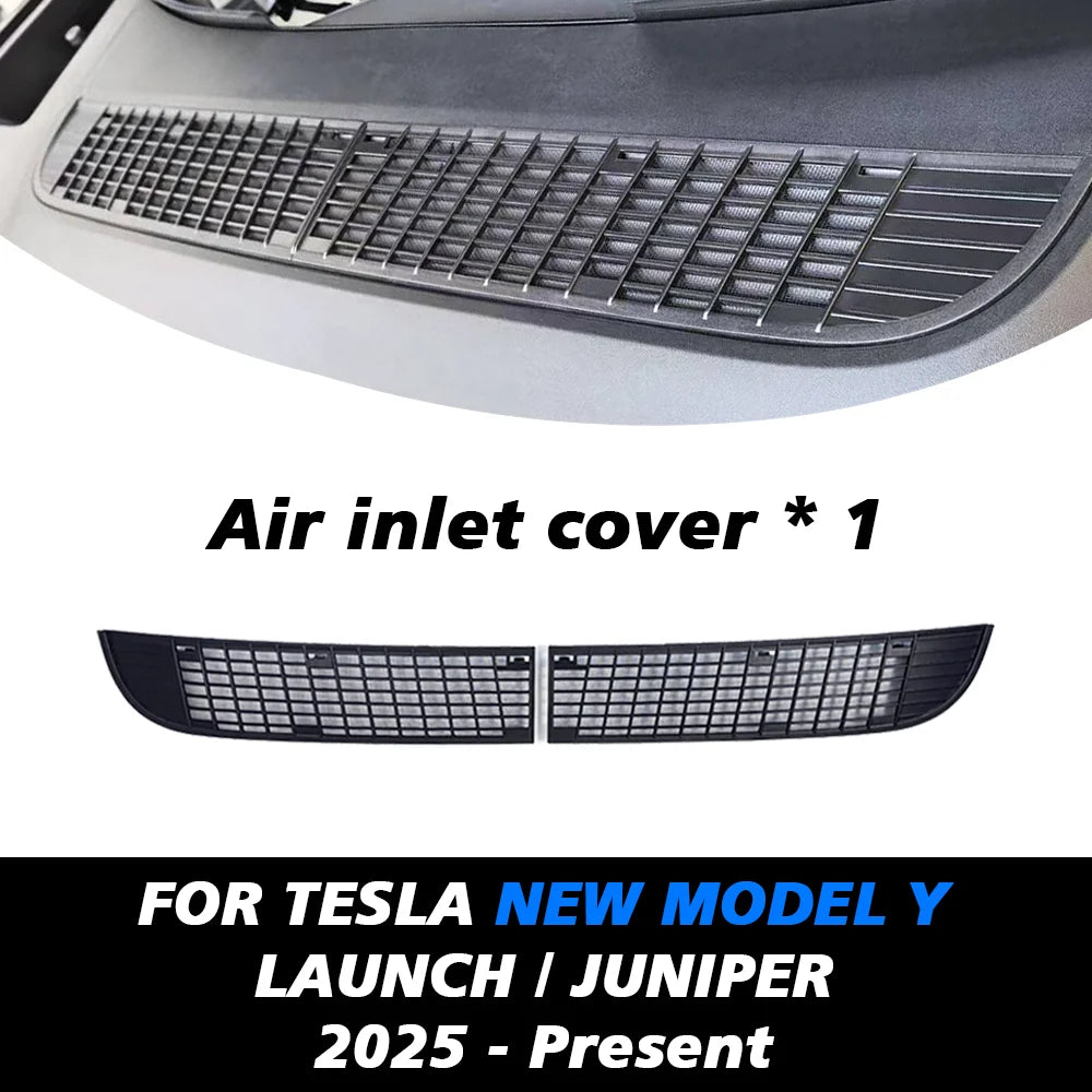 Tesla Model Y Bumper Grille Cover 2020-2025 Anti Insect Dust Protection Kit