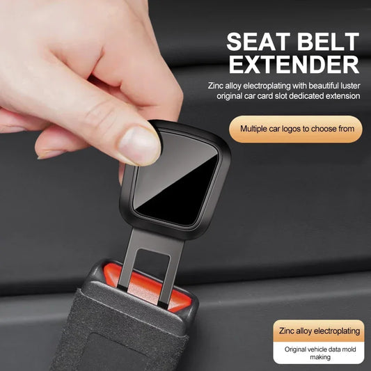 Car Seat Belt Extender Safety Buckle - Tesla Porsche Compatible