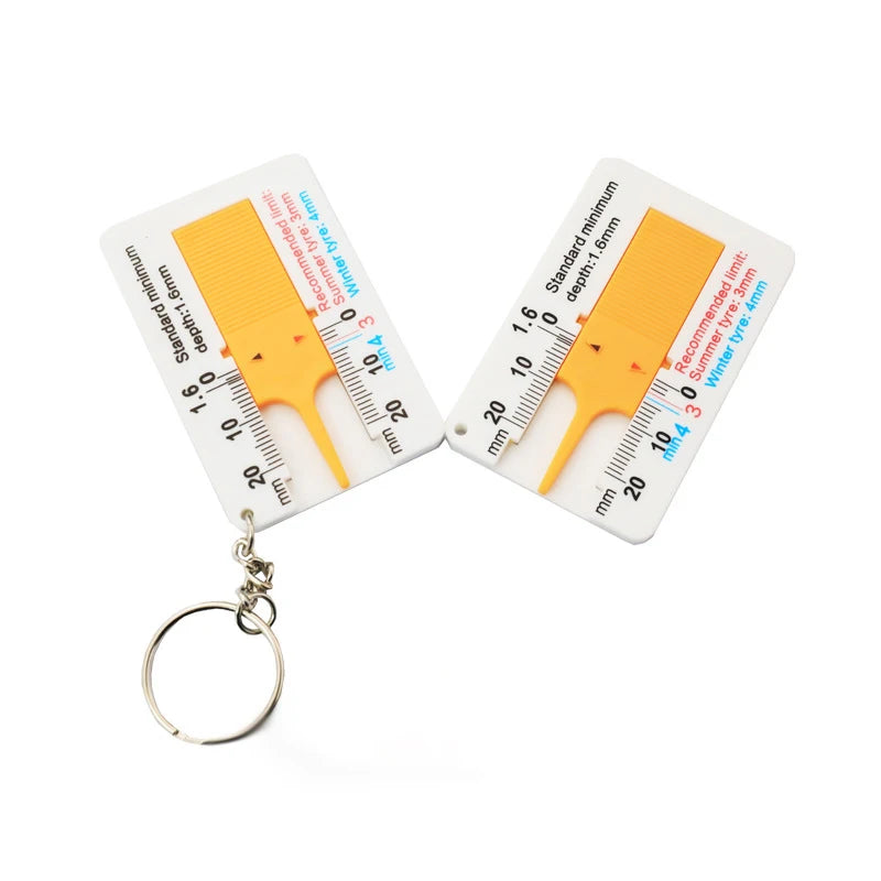Car Tire Depth Gauge - Accurate Tread Measurement Tool