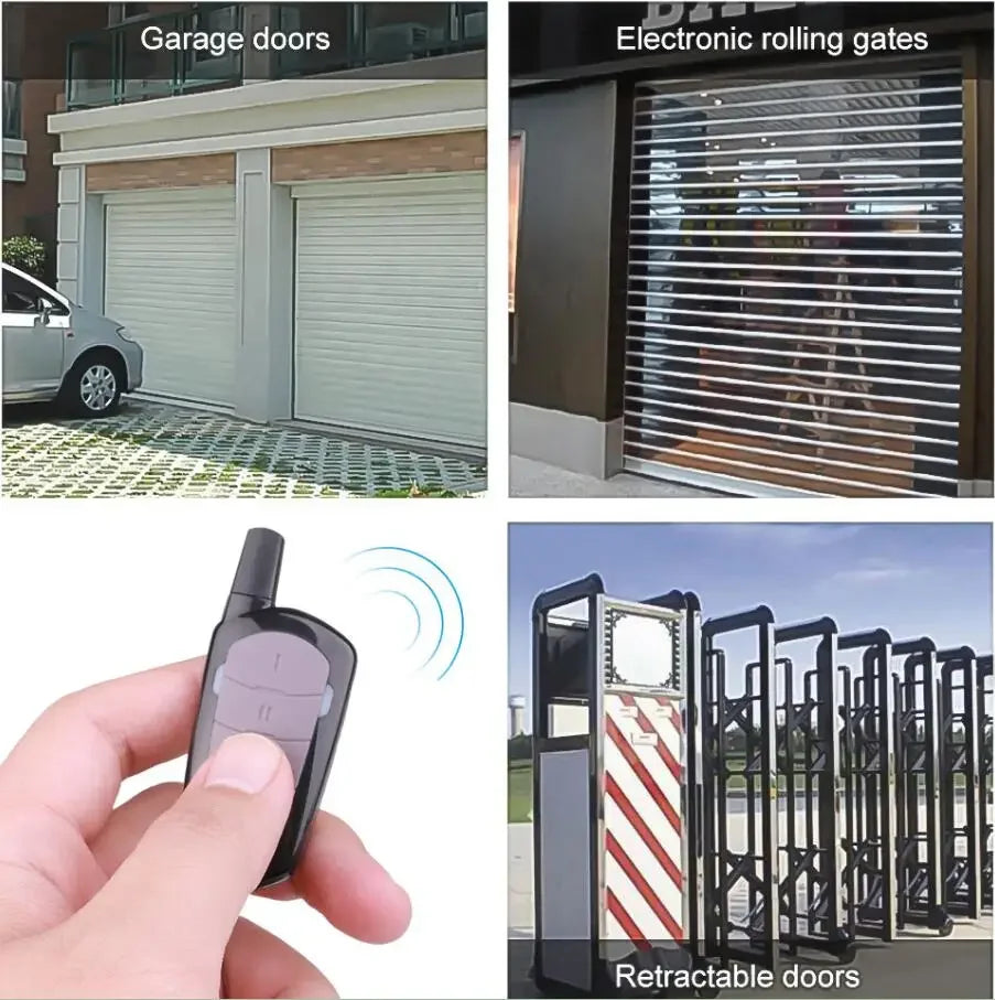 433MHz Garage Remote Control Duplicator - Gate Door Opener Clone