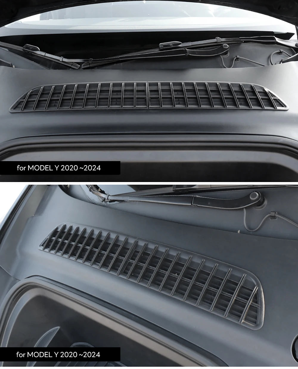 Tesla Model Y Bumper Grille Cover 2020-2025 Anti Insect Dust Protection Kit