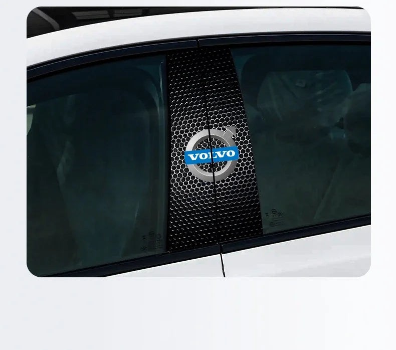 Volvo B-Pillar Stickers - Car Center Column Sunscreen Cover Protection