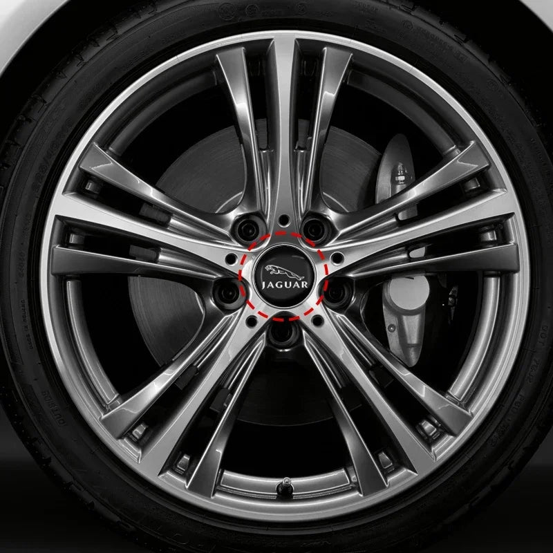 Jaguar Wheel Center Caps 60mm - Hub Cap Covers for All Jaguar Models