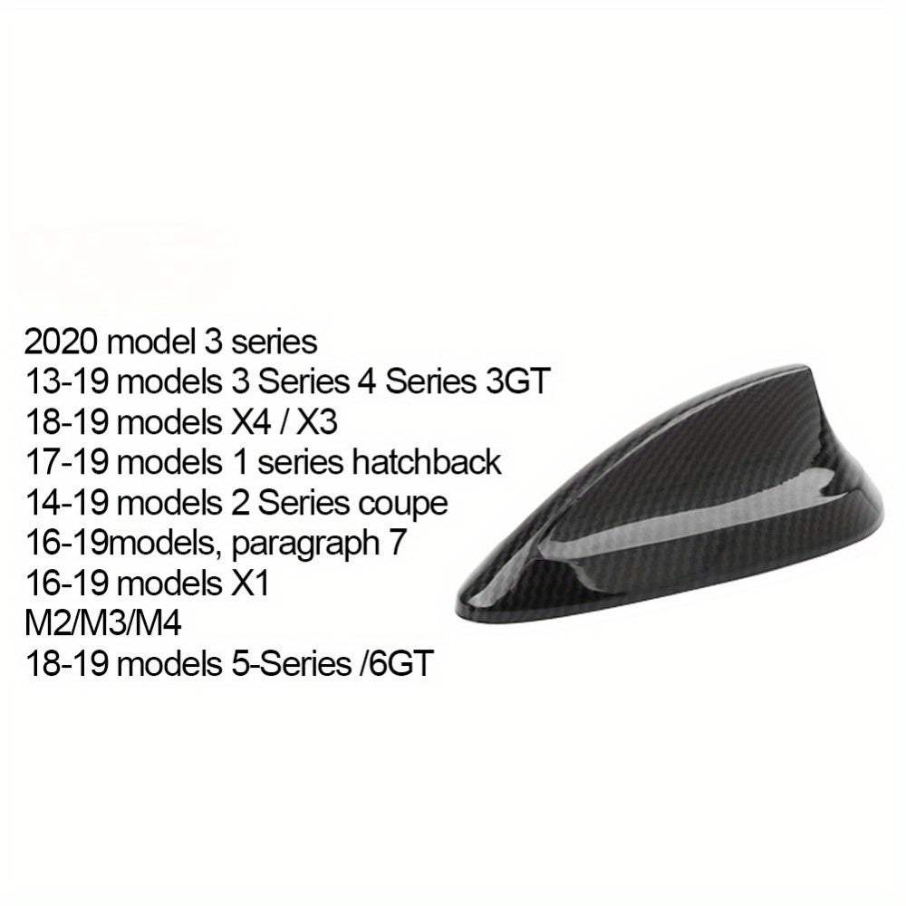 BMW Carbon Fiber Shark Fin Antenna Cover - F30-F87 2-7 Series